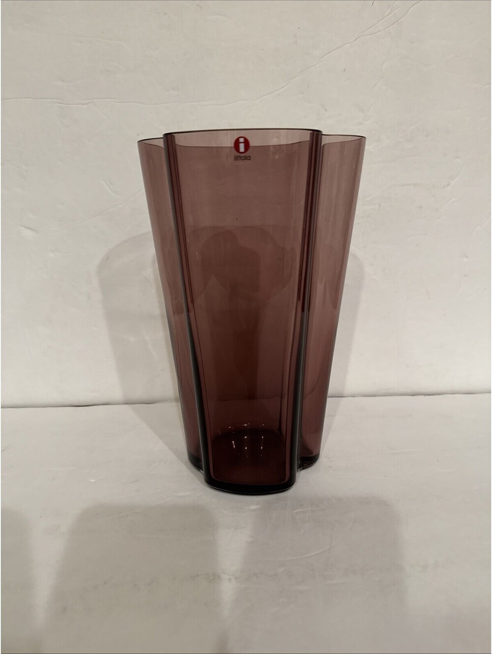 iittala Aalto Vase 220mm 8 5/8” Maljakko Calluna - Kanerva Amethyst Freeform